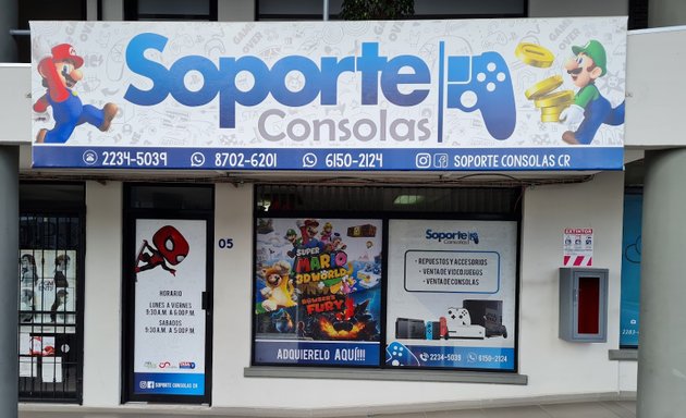 Foto de Soporte Consolas CR