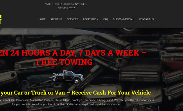 Photo of Cash 4 Junk Cars - Free Pickup Brooklyn, Queens, NYC, Staten Island, Bronx & Long Island - Junk Car Giant