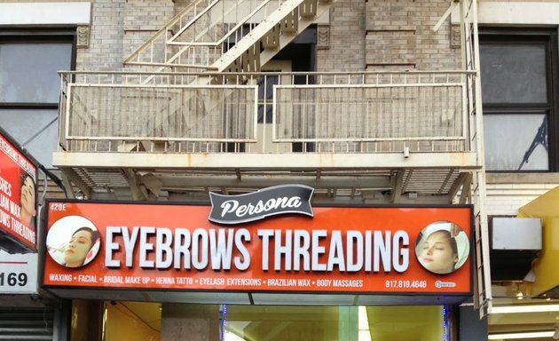 Photo of Persona Eyebrow Threading