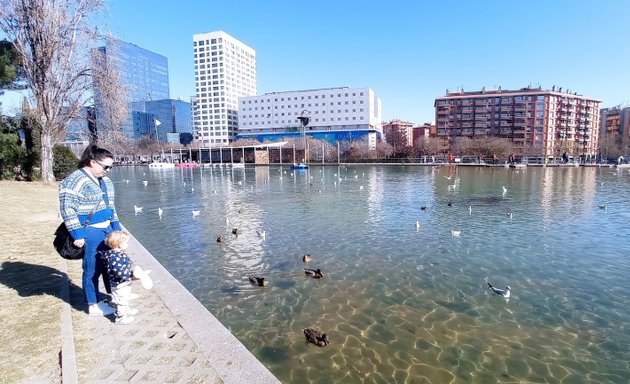 Foto de Parque con toboganes