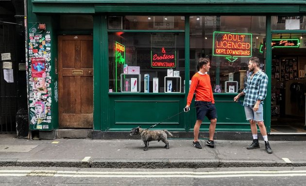 Photo of Soho bookshop