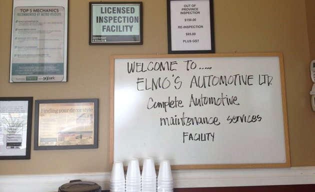 Photo of Elmo's Automotive Ltd