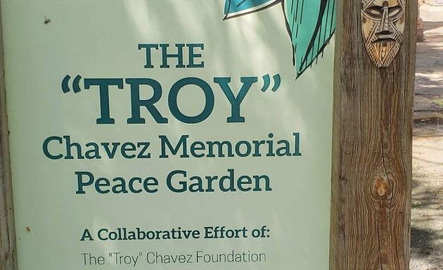 Photo of Troy Chavez Memorial Peace Garden