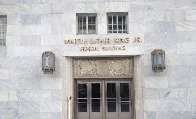 Photo of Martin Luther King Jr., Federal Building