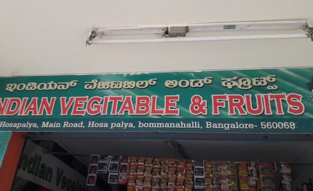 Photo of Indian Vegetable & Fruits