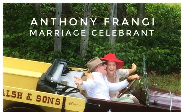 Photo of Anthony Frangi Marriage Celebrant
