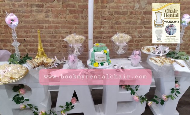 Photo of Baby Shower Chair Rentals