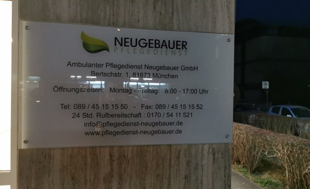 Foto von Ambulanter Pflegedienst München Neugebauer ist ein Pflegedienst für Pflege zuhause München, Pflegedienst in München.
