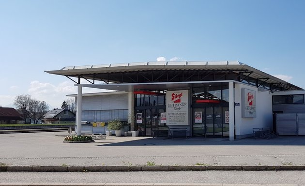 Foto von Stiegl-Getränkeshop