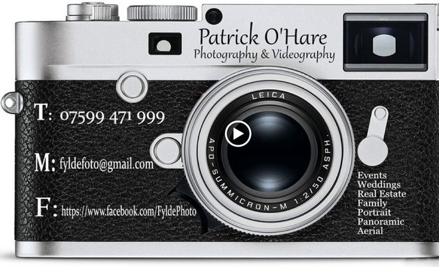 Photo of Patrick O'Hare Photographer & Videographer - Blackpool Paparazzi