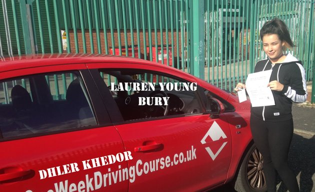 Photo of Intensive Driving Courses Bury and Heywood