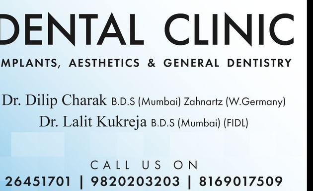 Photo of Dr Dilip Charak Dental Clinic