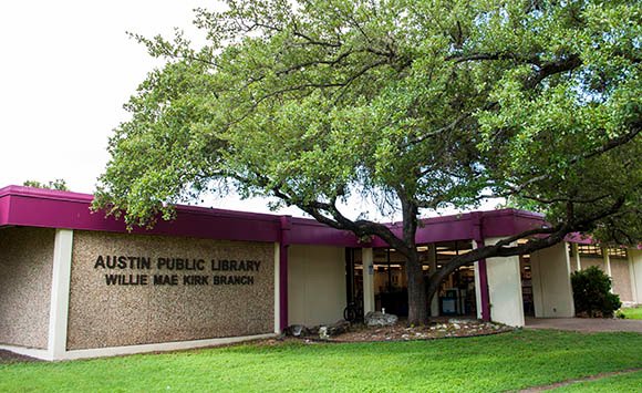 Photo of Willie Mae Kirk Branch, Austin Public Library