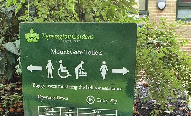 Photo of Kensington Gardens Mount Gate Paid Toilets