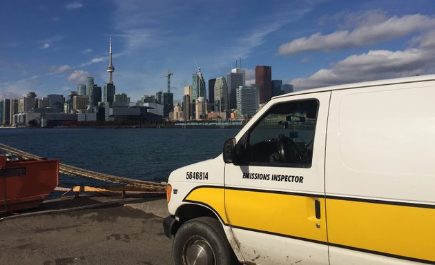 Photo of GMP Truck and Trailer, Mobile Emissions Testing