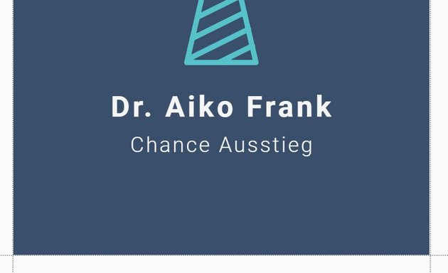 Foto von Dr. Aiko Frank, Beratung für Frimenaustritte und Abfindung