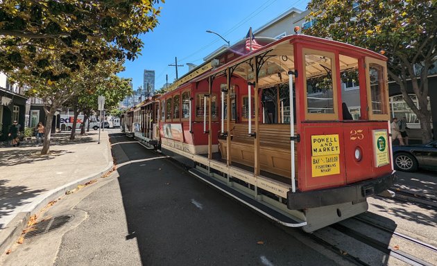 Photo of SFMTA Bay and Taylor Public Transit Kiosk