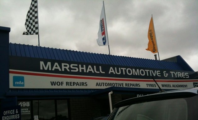 Photo of Marshall Automotive & Tyres Limited