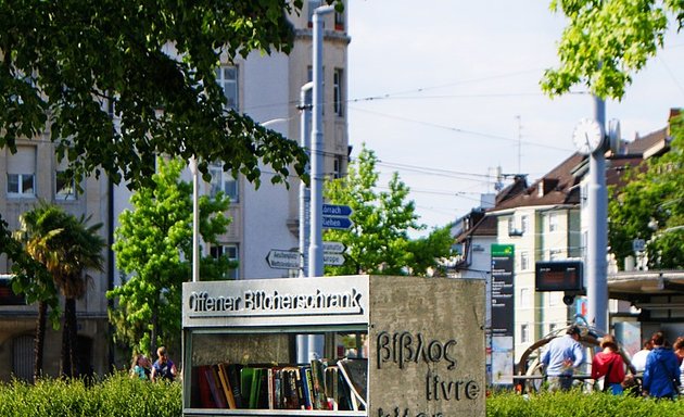 Foto von Buchschrank Wettsteinplatz (gratis Buchtausch)