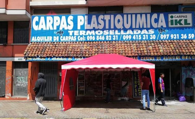 Foto de Carpas Plastiquimica Quito, Venta de carpas en Quito, Reparación de carpas en Quito