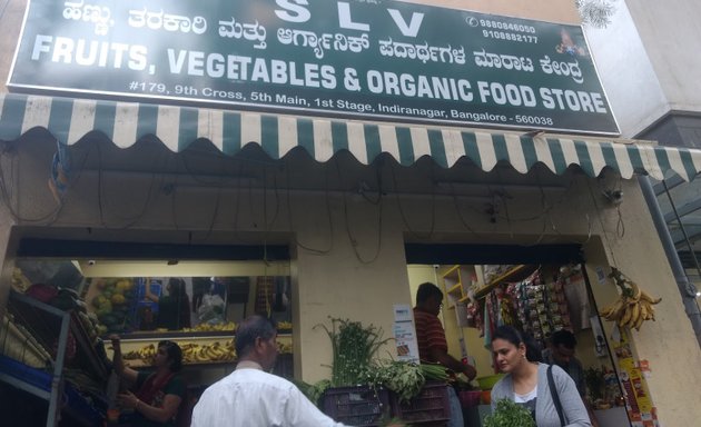 Photo of Organic fruits and food store