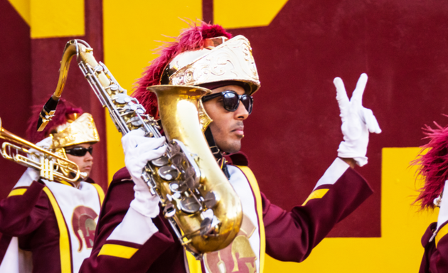 Photo of USC Trojan Marching Band