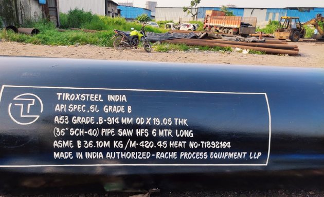 Photo of Tirox Steel India - API 5L Gr B Pipe manufactruer