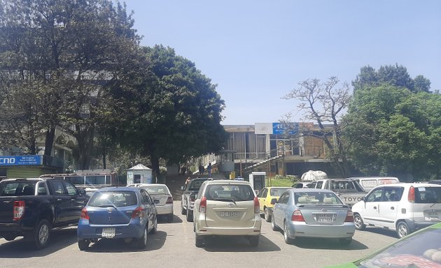 Photo of Ethiopian postal service car parking