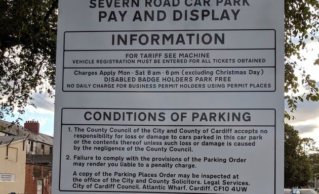 Photo of Severn Road Pay and Display Car Park