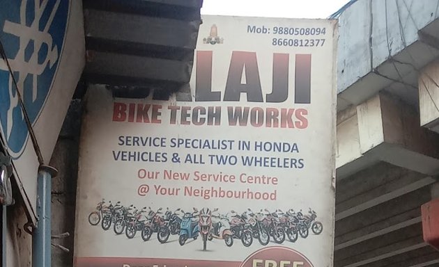 Photo of Balaji bike tech work