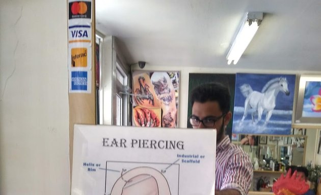 Photo of Arya piercing