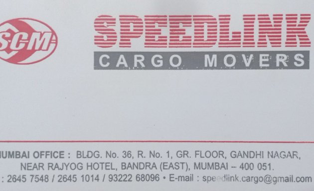 Photo of Speedlink Cargo Movers Pvt.Ltd
