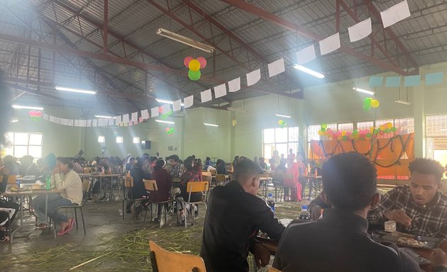 Photo of AASTU student cafeteria
