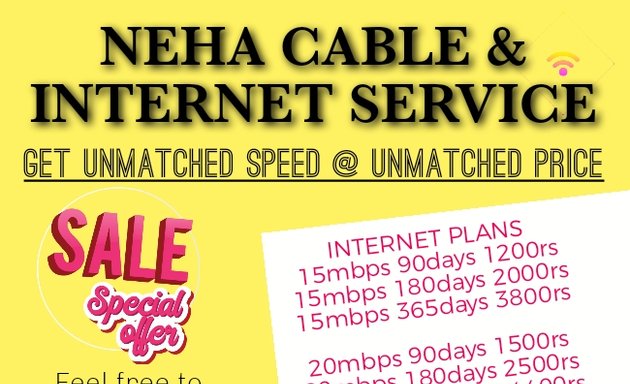 Photo of Neha Cable And Internet Service
