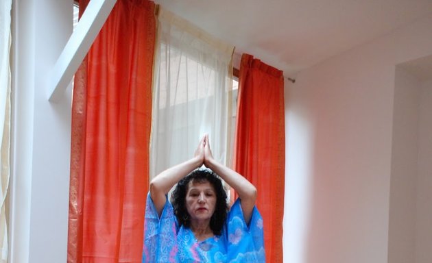 Photo de Geneviève Duverger, professeur de yoga et yogathérapie