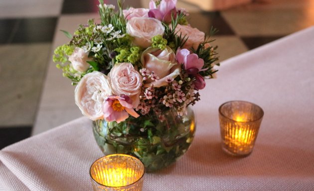 Photo of Pinstripes and Peonies