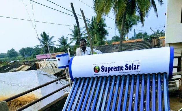 Photo of Supreme solar water heater
