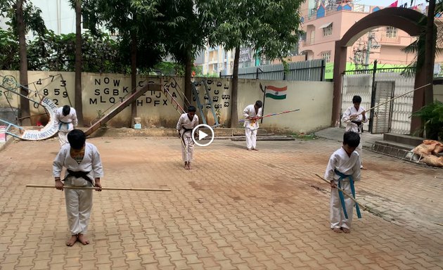 Photo of Kidzee karate class