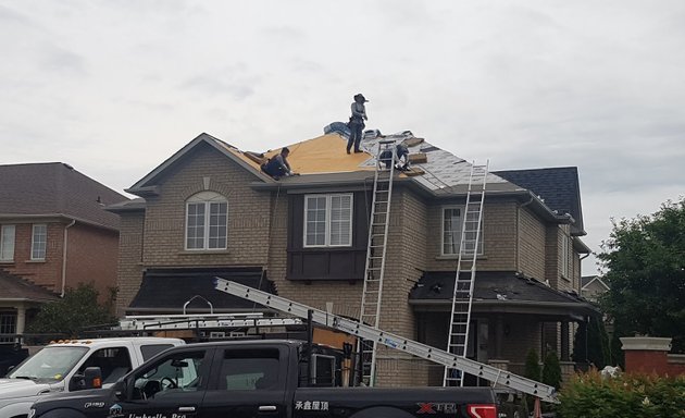 Photo of umbrella pro roofing