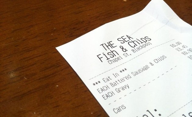 Photo of The Sea • Fish & Chips • Halal