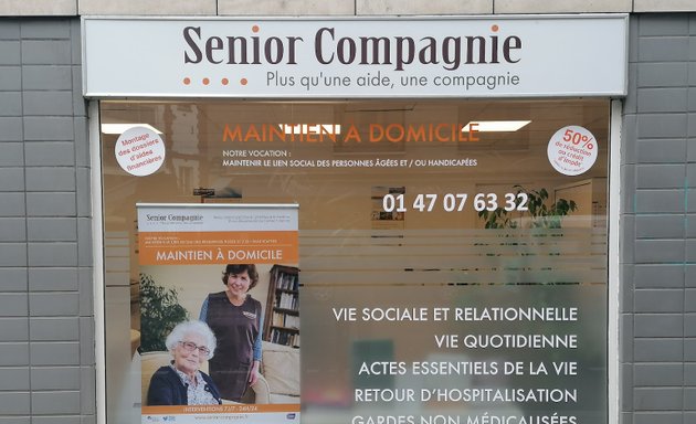 Photo de Senior Compagnie Aide à Domicile Paris 5 et 13