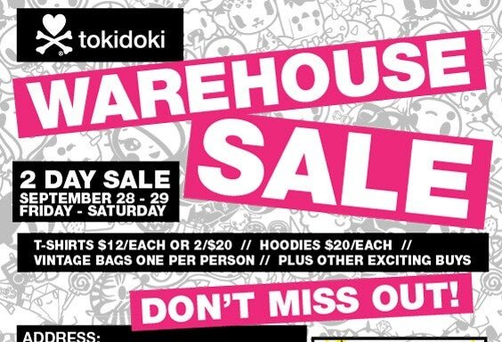 Photo of Tokidoki Warehouse Sale