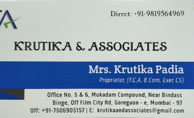 Photo of Krutika and Associates