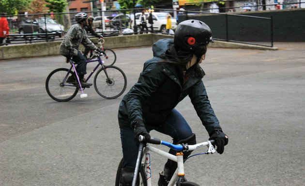 Photo of The Pit, New York's Bike Polo Court