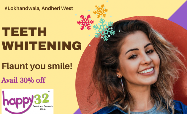 Photo of Happy 32 Dental & Cosmetic Clinic- Best Dentist in Andheri West Lokhandwala | Dental Clinic | Root Canal | Implants Specialist ,Mumbai | Microblading | Ombré brows | Lip blush