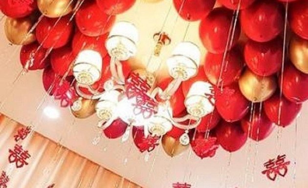 Photo of Sky Balloon Event & Flowers Decorations