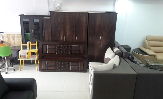 Photo of Golden oak furniture