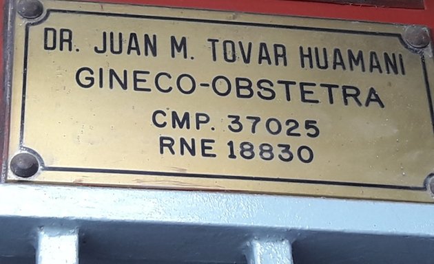 Foto de Dr. Juan M. Tovar Huamani