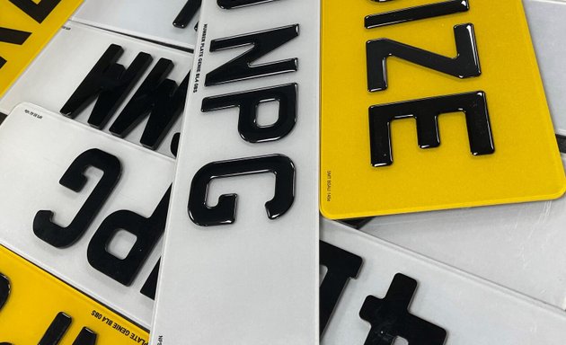 Photo of 🥇Number Plate Genie | Plodder Lane Number Plates | Printed 2D plate | Bespoke 3D Gel | 4D Lazer Cut | Vehicle Number Plates