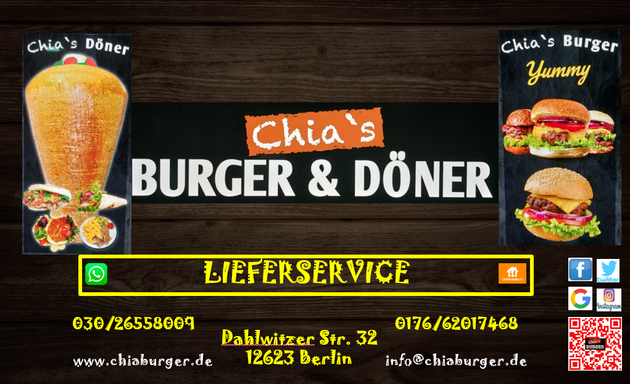 Foto von Chia’s Burger & Döner Berlin-Mahlsdorf